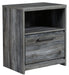 Baystorm - One Drawer Night Stand - Premium Nightstands w/ Charging Stations from Signature Design by Ashley® - Just $208! Shop now at Furniture Wholesale Plus  We are the best furniture store in Nashville, Hendersonville, Goodlettsville, Madison, Antioch, Mount Juliet, Lebanon, Gallatin, Springfield, Murfreesboro, Franklin, Brentwood