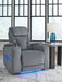 Studio Cave - Power Recliner - Steel – Reclining Chairs by Signature Design by Ashley® at Furniture Wholesale Plus , Nashville furniture store
