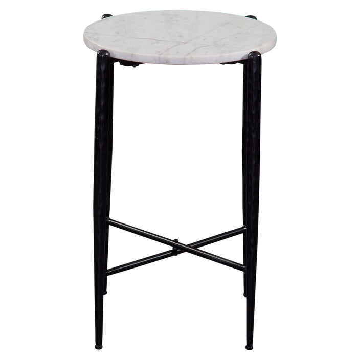 Loxie - Marble Top Round Table – Coffee Tables by Steve Silver Furniture at Furniture Wholesale Plus , Nashville furniture store