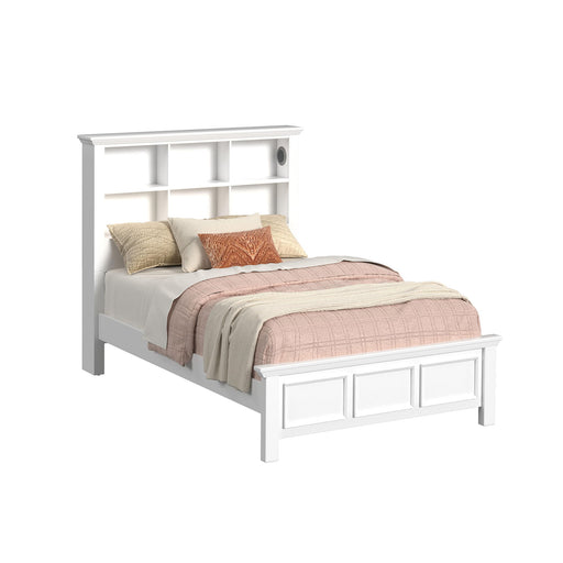 Hampton Kids - Bookcase Bed – Storage Beds by Elements International at Furniture Wholesale Plus , Nashville furniture store