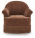 Jeanwell - Swivel Accent Chair - Clay – Swivel Chairs by Signature Design by Ashley® at Furniture Wholesale Plus , Nashville furniture store