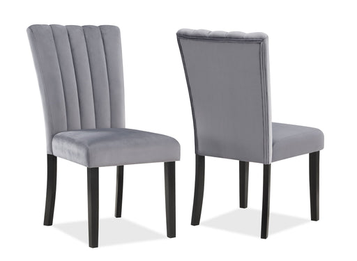 Pascal - Side Chair (Set of 2) - Gray – Chair Sets by Crown Mark at Furniture Wholesale Plus , Nashville furniture store