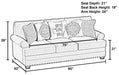 Farmington - Sofa - Buff – Stationary Sofas by Jackson at Furniture Wholesale Plus , Nashville furniture store