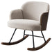 Paige - Boucle Upholstered Mid Back Rocking Chair - Premium Rocker Chairs from Coaster Fine Furniture - Just $319! Shop now at Furniture Wholesale Plus  We are the best furniture store in Nashville, Hendersonville, Goodlettsville, Madison, Antioch, Mount Juliet, Lebanon, Gallatin, Springfield, Murfreesboro, Franklin, Brentwood