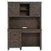 Thornwood Hills - 2 Piece Desk Set - Rock Beaten Brown – Student Desks by Liberty Furniture at Furniture Wholesale Plus , Nashville furniture store