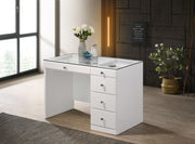 Morgan - Vanity Desk With Glass Top – Vanity Desks by Crown Mark at Furniture Wholesale Plus , Nashville furniture store