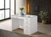 Morgan - Vanity Desk With Glass Top – Vanity Desks by Crown Mark at Furniture Wholesale Plus , Nashville furniture store