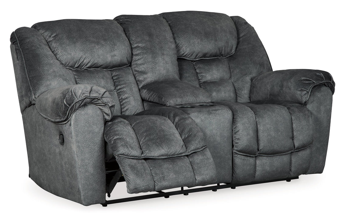 Capehorn Reclining Loveseat with Console - Premium Loveseat from Ashley Furniture - Just $873.05! Shop now at Furniture Wholesale Plus  We are the best furniture store in Nashville, Hendersonville, Goodlettsville, Madison, Antioch, Mount Juliet, Lebanon, Gallatin, Springfield, Murfreesboro, Franklin, Brentwood