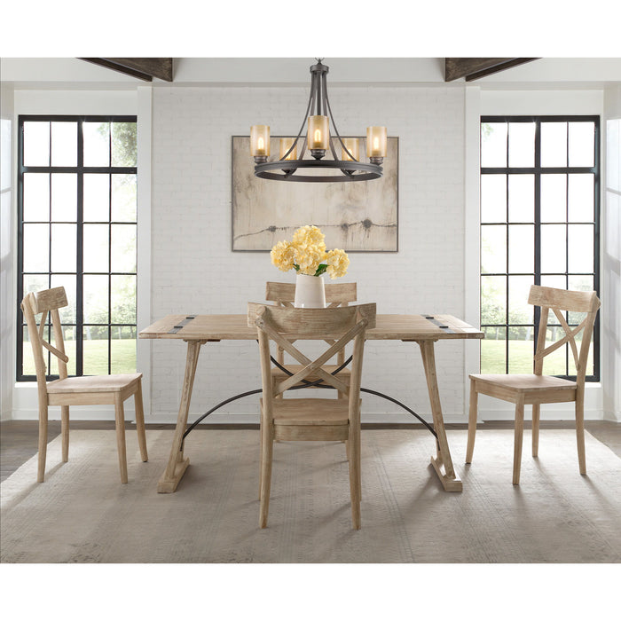 Callista - Beach Folding Top Set – 5 Piece Dining Room Sets by Elements International at Furniture Wholesale Plus , Nashville furniture store