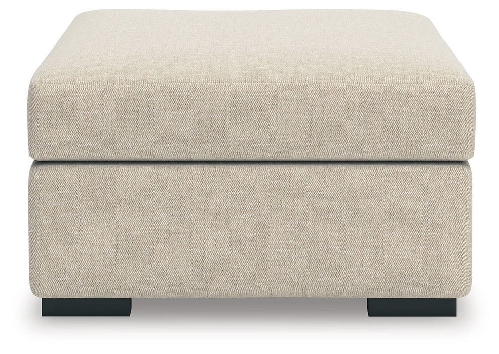 LadyMae - Oversized Accent Ottoman - Twill – Accent Ottomans by Benchcraft® at Furniture Wholesale Plus , Nashville furniture store
