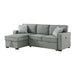 Caracas - Sectional Sleeper Chofa With Pull Bed, Drop Table & USB – Sleeper Sectionals by Elements International at Furniture Wholesale Plus , Nashville furniture store