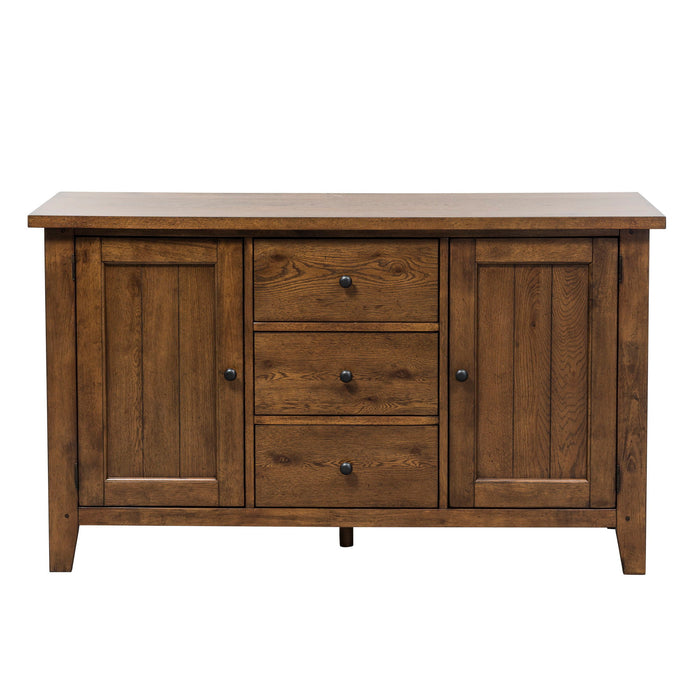 Hearthstone Ridge - Buffet - Light Brown – Buffets by Liberty Furniture at Furniture Wholesale Plus , Nashville furniture store