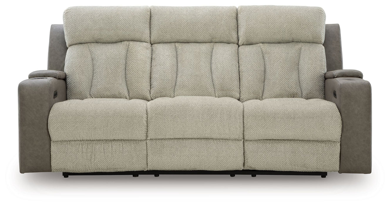 WhipLash - Power Reclining Sofa With Adj Headrest - Sisal – Reclining Sofas by Signature Design by Ashley® at Furniture Wholesale Plus , Nashville furniture store