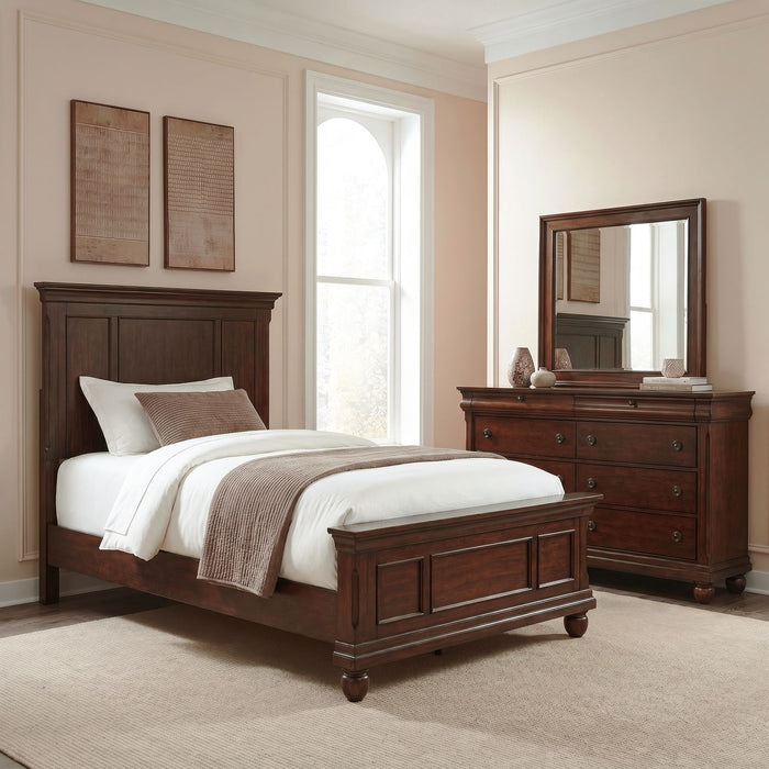Rustic Traditions - Panel Bedroom Set – 3 Piece Bedroom Sets by Liberty Furniture at Furniture Wholesale Plus , Nashville furniture store