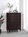 Emberlyn - 5-Drawer Bedroom Chest - Brown – Accent Chests by Coaster Fine Furniture at Furniture Wholesale Plus , Nashville furniture store