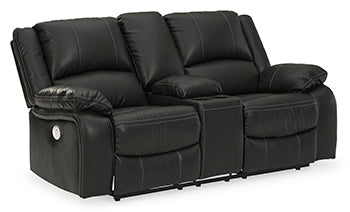 Calderwell Power Reclining Loveseat with Console - Premium Loveseat from Ashley Furniture - Just $1017.82! Shop now at Furniture Wholesale Plus  We are the best furniture store in Nashville, Hendersonville, Goodlettsville, Madison, Antioch, Mount Juliet, Lebanon, Gallatin, Springfield, Murfreesboro, Franklin, Brentwood