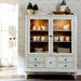 Whitney - Display Cabinet - Antique Linen / Weathered Gray – Hutches by Liberty Furniture at Furniture Wholesale Plus , Nashville furniture store