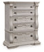 Bruchandi - Five Drawer Chest - Antique White – Accent Chests by Signature Design by Ashley® at Furniture Wholesale Plus , Nashville furniture store