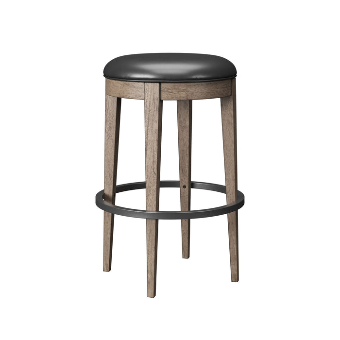 Benton - Backless Bar Stool - Brown / Dark - Premium Bar Height (28"-30") from Emerald Home - Just $209! Shop now at Furniture Wholesale Plus  We are the best furniture store in Nashville, Hendersonville, Goodlettsville, Madison, Antioch, Mount Juliet, Lebanon, Gallatin, Springfield, Murfreesboro, Franklin, Brentwood