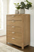 Rencott - Five Drawer Chest - Light Brown – Accent Chests by Ashley® at Furniture Wholesale Plus , Nashville furniture store