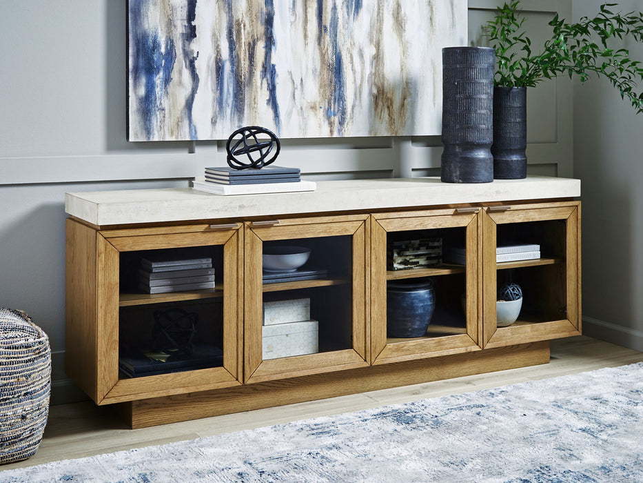 Adanworth - Accent Cabinet - Light Brown / Gray – Accent Cabinets by Signature Design by Ashley® at Furniture Wholesale Plus , Nashville furniture store