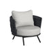 Bali - Chairs With Olefin (Set of 2) - Dark Gray – Chair Sets by Elements International at Furniture Wholesale Plus , Nashville furniture store