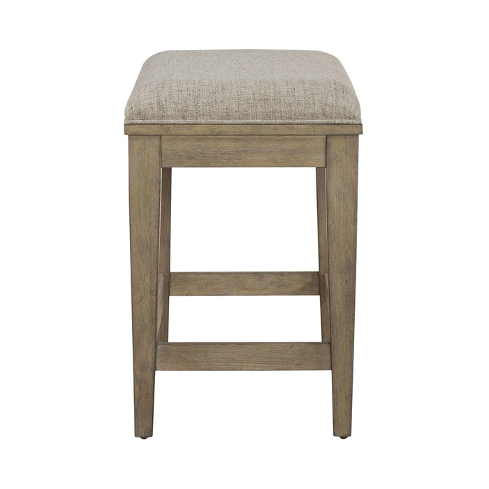 Devonshire - Console Stool - Weathered Sandstone – Counter Height (24"-27") by Liberty Furniture at Furniture Wholesale Plus , Nashville furniture store