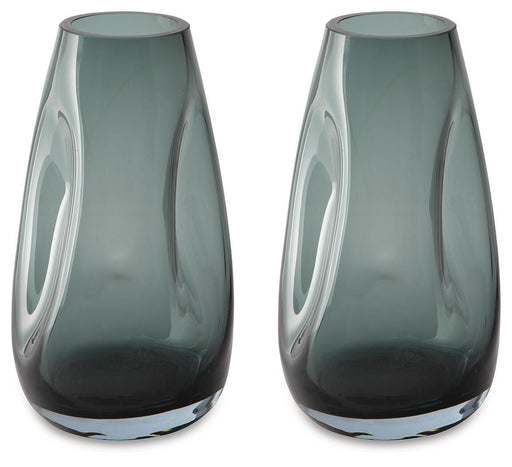 Beamund - Vase - 9" – Vases & Jars by Signature Design by Ashley® at Furniture Wholesale Plus , Nashville furniture store