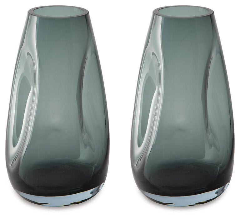 Beamund - Vase - 9" – Vases & Jars by Signature Design by Ashley® at Furniture Wholesale Plus , Nashville furniture store