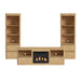 Rosalie - 4 Piece Entertainment Unit With 71" TV Console – Entertainment Centers by Elements International at Furniture Wholesale Plus , Nashville furniture store
