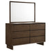 Glenwood - 6-Drawer Dresser Cabinet – Dressers by Coaster Fine Furniture at Furniture Wholesale Plus , Nashville furniture store