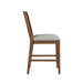 Glinda - Fabric Counter Chair (Set of 2) - Brown / Light Gray – Chair Sets by Elements International at Furniture Wholesale Plus , Nashville furniture store