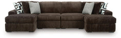 Midnight-Madness - Sectional – Stationary Sectionals by Signature Design by Ashley® at Furniture Wholesale Plus , Nashville furniture store