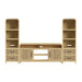 Ridgemont - 3 Piece Entertainment Unit With 70" TV Console – Entertainment Centers by Elements International at Furniture Wholesale Plus , Nashville furniture store