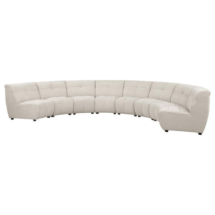 Charlotte - Upholstered Modular Sectional Sofa – Stationary Sectionals by Coaster Fine Furniture at Furniture Wholesale Plus , Nashville furniture store