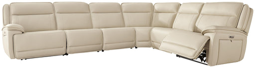Double Deal - 6 Piece Reclining Sectional – Reclining Sectionals by Signature Design by Ashley® at Furniture Wholesale Plus , Nashville furniture store