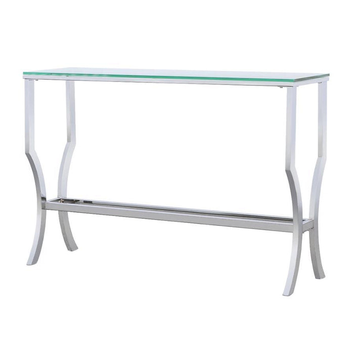 Saide - Rectangular Glass Top Table – End Tables by CoasterEssence at Furniture Wholesale Plus , Nashville furniture store