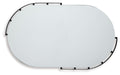 Valkings - Accent Mirror - Black – Accent Mirrors by Signature Design by Ashley® at Furniture Wholesale Plus , Nashville furniture store