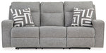 Biscoe - Power Reclining Sofa With Adj Headrest - Pewter – Reclining Sofas by Signature Design by Ashley® at Furniture Wholesale Plus , Nashville furniture store