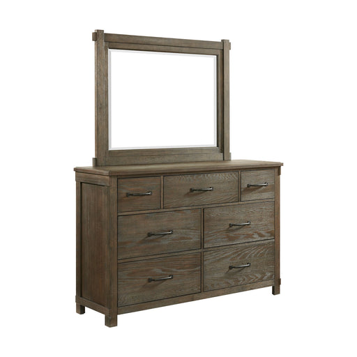 Scott - 7-Drawer Dresser With Mirror Set – Dresser & Mirror by Elements International at Furniture Wholesale Plus , Nashville furniture store