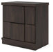 Shaehartin - Two Drawer Night Stand - Dark Brown – Nightstands w/ Charging Stations by Signature Design by Ashley® at Furniture Wholesale Plus , Nashville furniture store