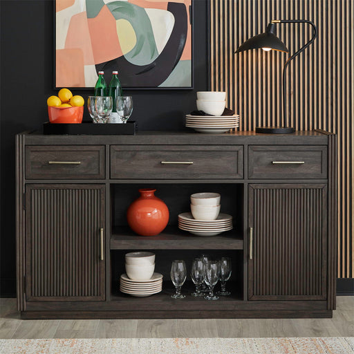 Modern Edge - Server - Caffe – Servers by Liberty Furniture at Furniture Wholesale Plus , Nashville furniture store