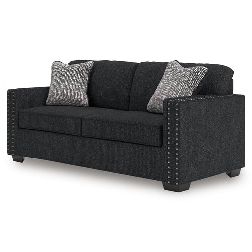 Jasmine Peaks - Sofa - Coal – Stationary Sofas by Benchcraft® at Furniture Wholesale Plus , Nashville furniture store