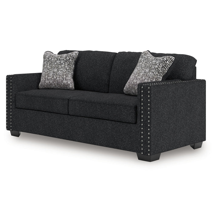 Jasmine Peaks - Sofa - Coal – Stationary Sofas by Benchcraft® at Furniture Wholesale Plus , Nashville furniture store