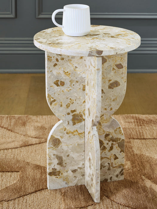 Treygan - Accent Table - Beige – Accent Tables by Signature Design by Ashley® at Furniture Wholesale Plus , Nashville furniture store