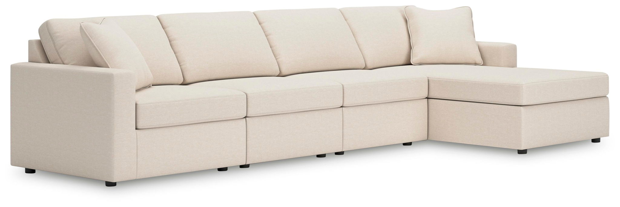 Modmax - Sectional - Oyster – Stationary Sectionals by Signature Design by Ashley® at Furniture Wholesale Plus , Nashville furniture store