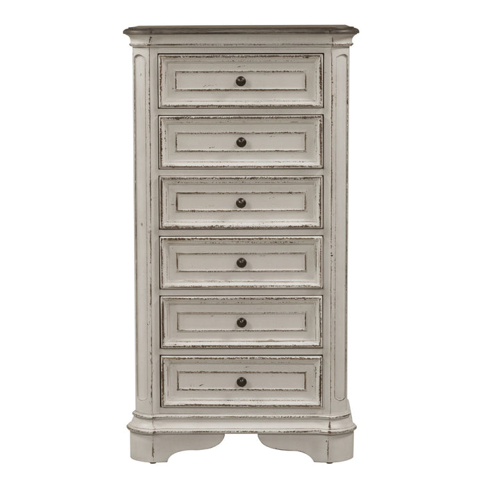 Magnolia Manor - Lingerie Chest - Antique White – Lingerie Chests by Liberty Furniture at Furniture Wholesale Plus , Nashville furniture store