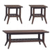Ventura Blvd - 3 Piece Table Set - Bronze Spice – Table Sets by Liberty Furniture at Furniture Wholesale Plus , Nashville furniture store