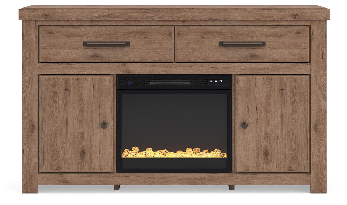 Garistyn - TV Stand With Fireplace Option – TV Stands by Signature Design by Ashley® at Furniture Wholesale Plus , Nashville furniture store