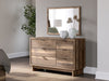 Chirason - Dresser And Mirror - Brown – Dresser & Mirror by Signature Design by Ashley® at Furniture Wholesale Plus , Nashville furniture store